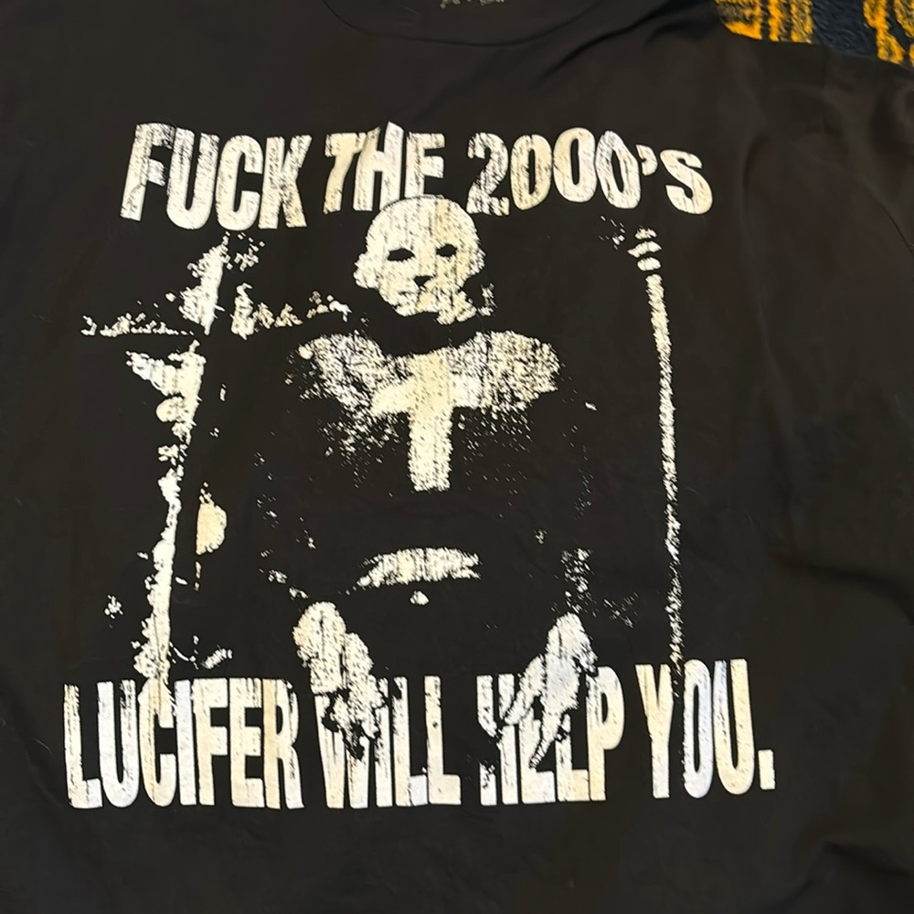 City morgue “f” the 2000’s long sleeve tee xl black